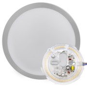 Megaman LED-Aufbauleuchte 840, ML, silber MM77172 