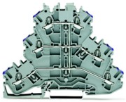 Dreistockklemme 6-Leiter-Durchgang 2002-3208 