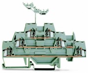 Drei-Stock-Klemme 0,08-2,5mmq grau 280-549 