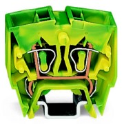 Schutzleiterklemme 2x2,5mmq grün/gelb 264-727 