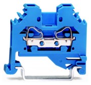 Durchgangsklemme 0,08-4mmq blau 281-104 