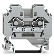 Durchgangsklemme 0,2-6mmq grau 282-101 