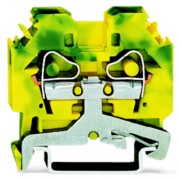 Schutzleiterklemme 0,2-6mmq gn/gelb 282-107 