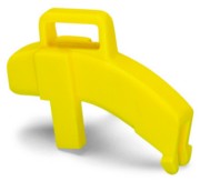 Schaltsperre gelb, f.Trennhebel 282-384 
