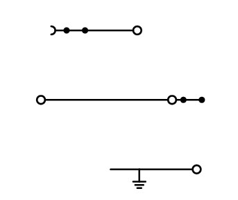 Installations-Etagenklemme NT/L/PE 4/6qmm grau 2005-7641 
