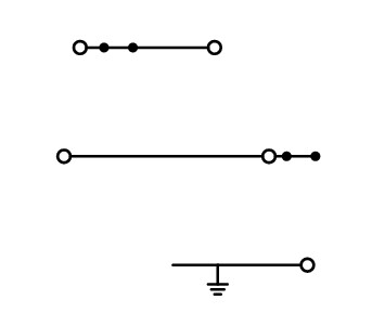Installations-Etagenklemme N/L/PE 4/6qmm grau 2005-7646 