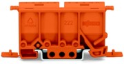 Befestigungsadapter f.2-5pol. orange 222-500 