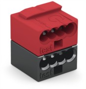 Busankoppler-Klemme dunkelgrau rot verr. 243-211 