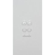 Tastenknopfsatz Audio TOE, Licht 1231352 