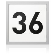 Portier Infomodul si 1-fach, 95x95x33mm 1876120 