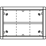 Portier AP-Rahmen ws 6-fach, 326x230mm 1883670 