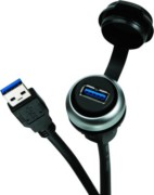 MSDD Einbaudose USB 3.0, 0,6m Kabel 4000-73000-0150000 