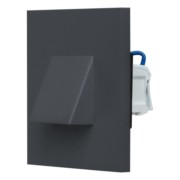 LED-Wandeinbauleuchte 3000K IP44 anth LQ41802AE 