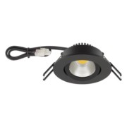 P-LED Deckeneinbauleuchte 3000K IP20 350mA sw PC20060902 