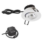 P-LED Einbauleuchte 230V 3000K weiß PC650N90102 