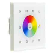 DMX RGBW-Controller Panel für Wandeinbau DMX-WP-RGB+W-ws 