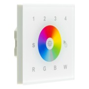 WIFI RGBW-Controller Panel für Wandeinbau WIFI-WPRGB+W-ws 