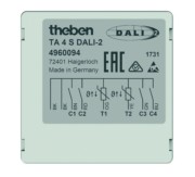 Tasterschnittstelle 4 Eingänge TA S DALI-2 