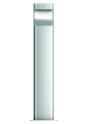 LED-Poller-Leuchte (lang) 8,5 Watt, alu theLeda D BL plus AL 