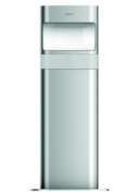 LED-Poller-Leuchte (kurz) 8,5 Watt, alu theLeda D B AL 