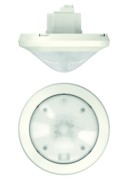 Präsenzmelder f.Gassen/Korridore thePassaP360KNXUPWH 