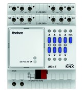Jalousieaktor MIX2,Grundmodul JMG 4 T KNX 