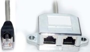 Netzwerkadapter 0,1m Telefon/Ethernet CC309Lose 