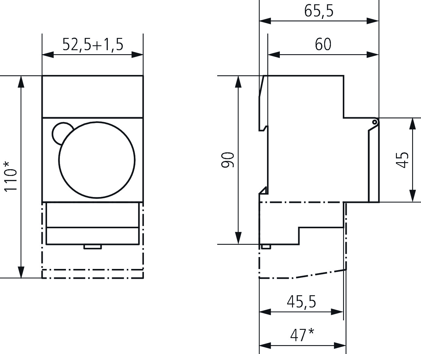 Quarzschaltuhr 2W, Tag SUL 188g 