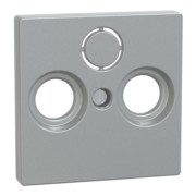 Zentralplatte alu für Antennendose 297560 