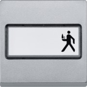 Wippe alu mit Schriftfeld 433360 