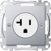 Steckdosen-Einsatz alu USA 20A MEG2156-0460 