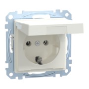 SCHUKO-Steckdose pws Klappdeckel MEG2311-0419 