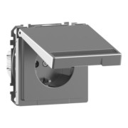 SCHUKO-Steckdose mit Klappdeckel MEG2312-6036 