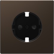 Zentralplatte moccamet f.SCHUKO-Steckdose MEG2330-6052 