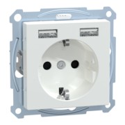 SCHUKO-Steckdose m.USB Ladegerät aws MEG2366-0325 