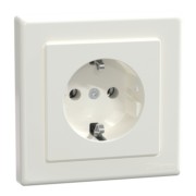 SCHUKO-Steckdose pws volle Abdeckplatte MEG2401-1519 