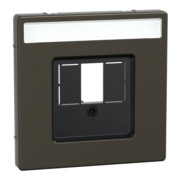 Zentralplatte moccamet rechteck.Ausschnitt MEG4250-6052 