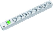 19Zoll Steckdosenleiste 8f 1HE 8xSchutz.1xScha. 333.400 