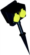 Gartensteckdose 2,00m sw 394.180 