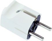 Schutzkontakt-Stecker ws,Zentral 910.270 