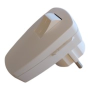 Schutzkontakt-Stecker ws, abscha.Winkel 911.271 