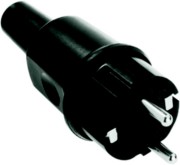 Vollgummistecker sw, montierbar 913.173 
