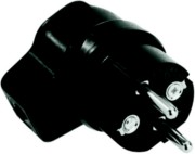 Vollgummi-Winkelstecker sw 919.171 
