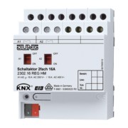 KNX Schaltaktor 2-fach 16A 2302.16 REGHM 