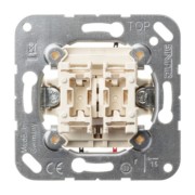 Jalousie-Wippschalter 10AX 250V Sch.1-pol. 509 VU 