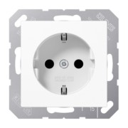 SCHUKO Steckdose 16A 250 V, alpinweiß A 1521 BF WW 