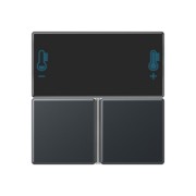Tastensatz komplett anthrazit matt A 4093 TSA ANM 