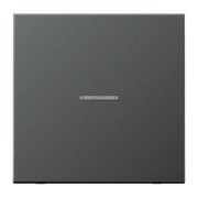 KNX RF Taster 1fach neutral, Aluminium AL 10911 ST AN 