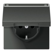 SCHUKO-Steckdose 16A 250V Klappdeckel AL 1520 NAKL AN 