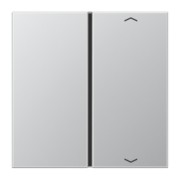 Taste 1-fach alu Symbol Auf/Ab AL 2401 TSAP 